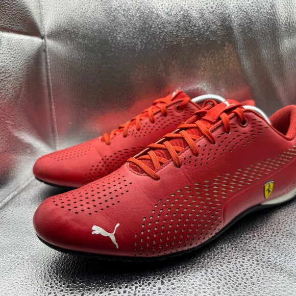 Size 12‎ PUMA Drift Cat 5 Ultra II x Scuderia Ferrari Mens Red Sneaker 306422-05 main image 10